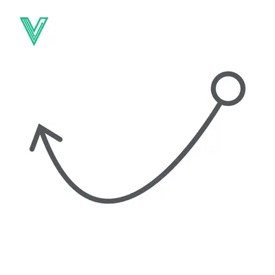 Simple Arrow Path with Circle Destination