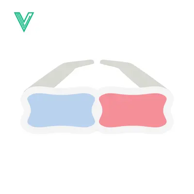 Anaglyph 3D Glasses for Immersive Viewing Experience