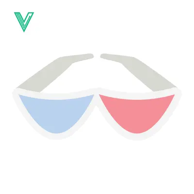 Anaglyph 3D Glasses for Immersive Viewing Experience