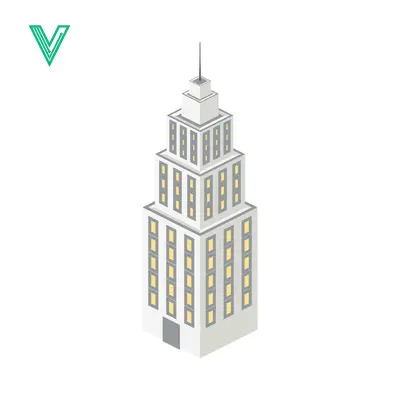 Isometric Skyscraper Building Illustration