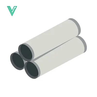 Stack of Industrial Pipes