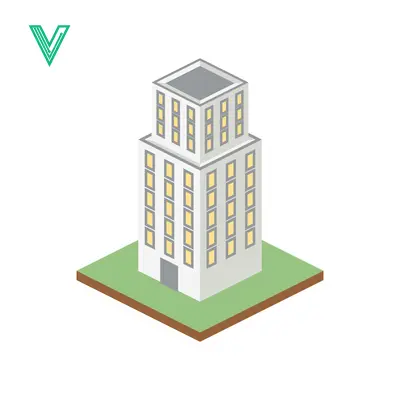 Isometric Building Illustration
