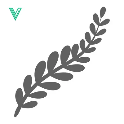 Premium design asset: Minimalist Botanical Branch Silhouette Vector Art