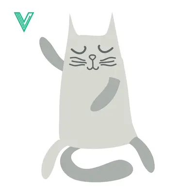 Cute Cat Meditating in Yoga Pose