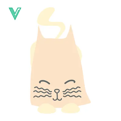 Cute Baby Bib with Cat Face Design