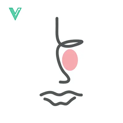 Popular premium asset: Minimalist Line Art Face with Pink Dot Accent