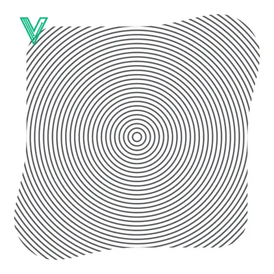 Aset premium populer: Concentric Circles Pattern Abstract Background