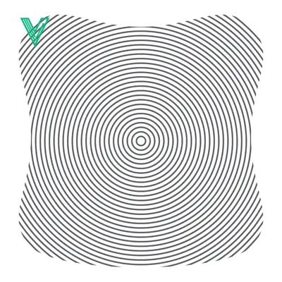 Aset premium populer: Concentric Circles Pattern Abstract Background