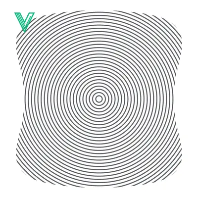 Premium design asset: Concentric Circles Pattern Abstract Background
