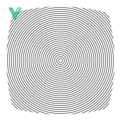 Aset premium populer: Concentric Circles Pattern Abstract Geometric Design