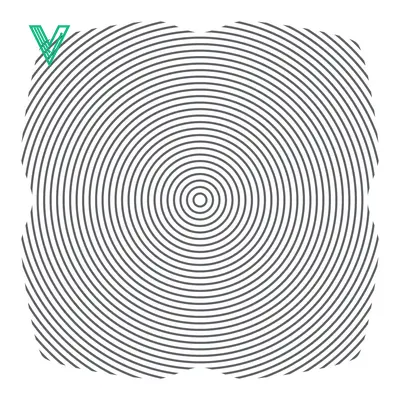 Aset premium populer: Concentric Circles Pattern Abstract Background