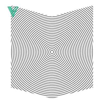Aset premium populer: Concentric Circles Pattern Abstract Background