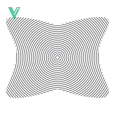 Concentric Circles Abstract Pattern