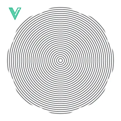 Aset premium populer: Concentric Circles Pattern Abstract Geometric Design