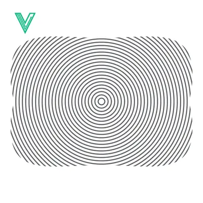 Aset premium populer: Concentric Circles Abstract Pattern Background