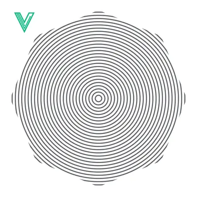 Premium design asset: Concentric Circles Pattern Abstract Geometric Design