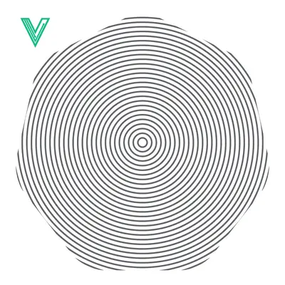 Concentric Circles Optical Illusion Pattern