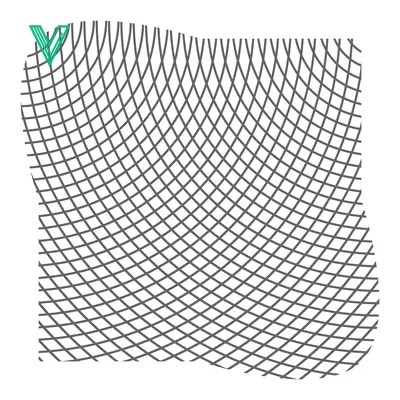 Popular premium asset: Abstract Grid Pattern with Curved Lines and Distortion