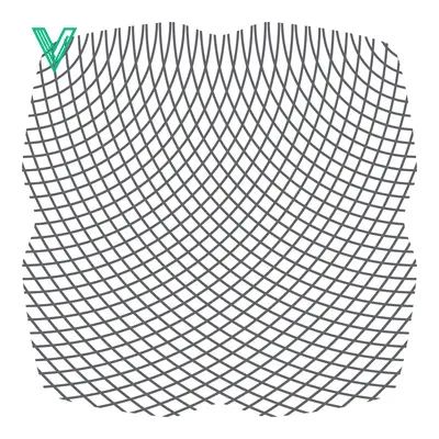 Abstract Geometric Pattern Grid Lines Mesh