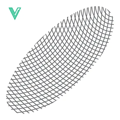 Aset premium populer: Abstract Grid Pattern Overlay on White Background