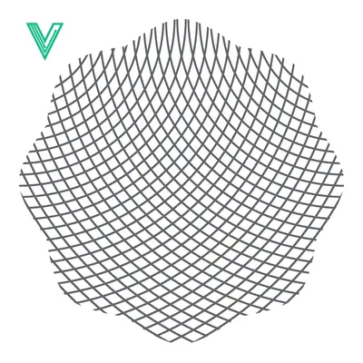 Abstract Geometric Pattern with Intersecting Lines