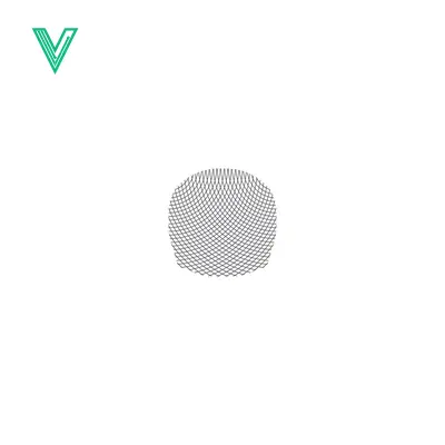 Abstract Circular Pattern with Fine Lines