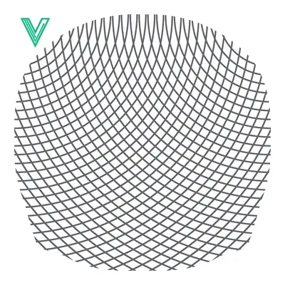Abstract Geometric Pattern Circle Grid Lines