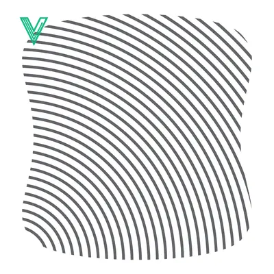Abstract Curved Lines Pattern Background