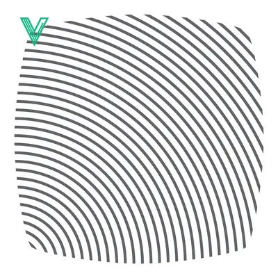 Aset desain premium: Concentric Curved Lines Abstract Pattern
