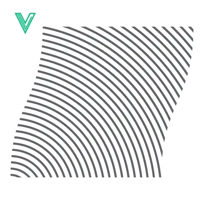 Abstract Geometric Pattern of Concentric Arcs