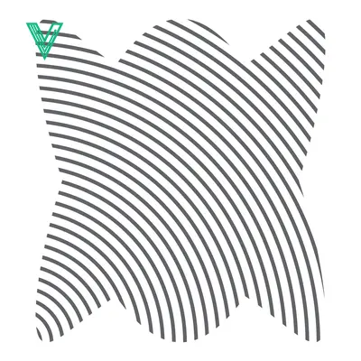 Abstract Geometric Pattern with Concentric Curved Lines