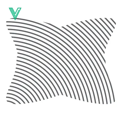 Abstract Curved Lines Pattern Graphic Design