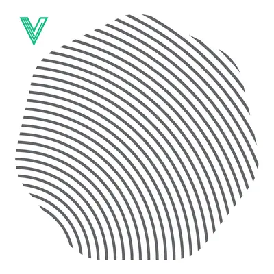 Abstract Pattern of Concentric Curved Lines