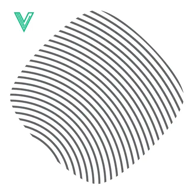 Abstract Curved Lines Pattern