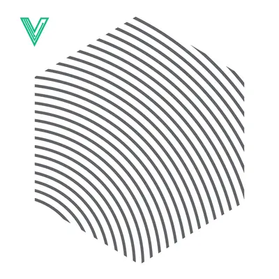 Abstract Geometric Pattern with Concentric Curved Lines