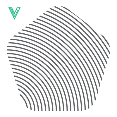 Abstract Geometric Pattern with Concentric Curved Lines
