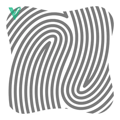 Abstract Fingerprint Pattern Background