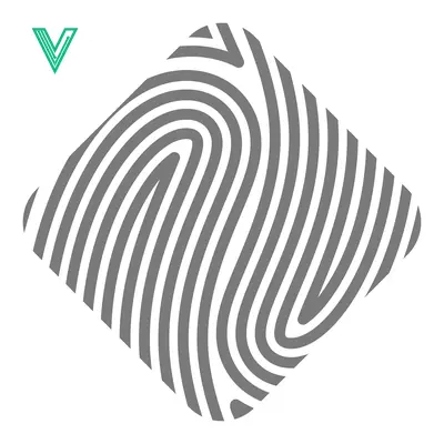 Aset desain premium: Abstract Fingerprint Pattern Graphic Design