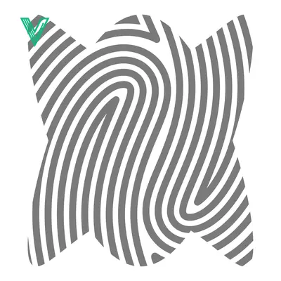 Aset premium populer: Abstract Fingerprint Pattern Graphic Design