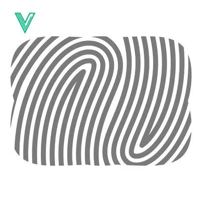 Abstract Fingerprint Pattern Background