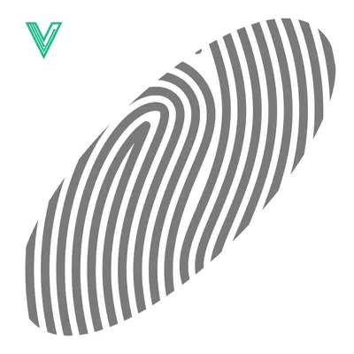 Fingerprint Pattern Abstract Graphic Design Element