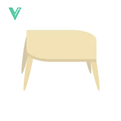 Aset premium populer: Minimalist Light Beige Modern Footstool Furniture Design