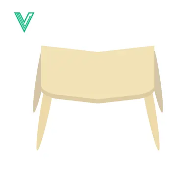 Minimalist Beige Stool with Four Angled Legs