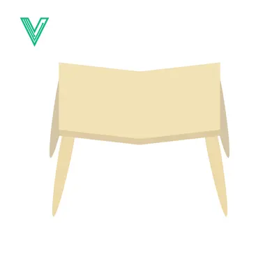 Aset premium populer: Minimalist Wooden Stool with Four Angled Legs