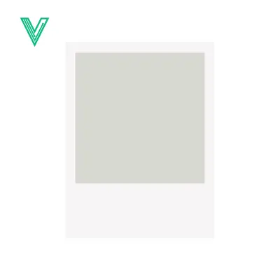 Minimalist Light Gray Square on White Background