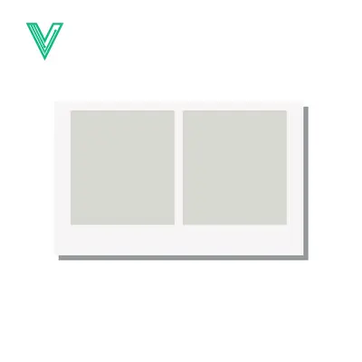 Modern Minimalist Window Design with Two Panes