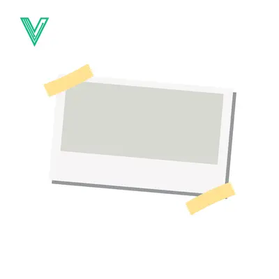 Aset premium populer: Blank Photo Frame with Yellow Tape