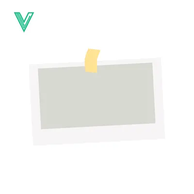 Aset premium populer: Blank Photo Frame with Yellow Tape