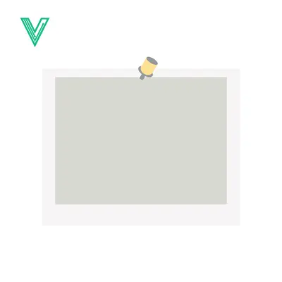 Blank Note Pinned with a Yellow Thumbtack on White Background