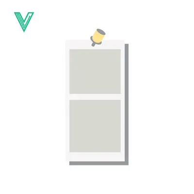 Illustration of a Double Hung Window with a Push Pin